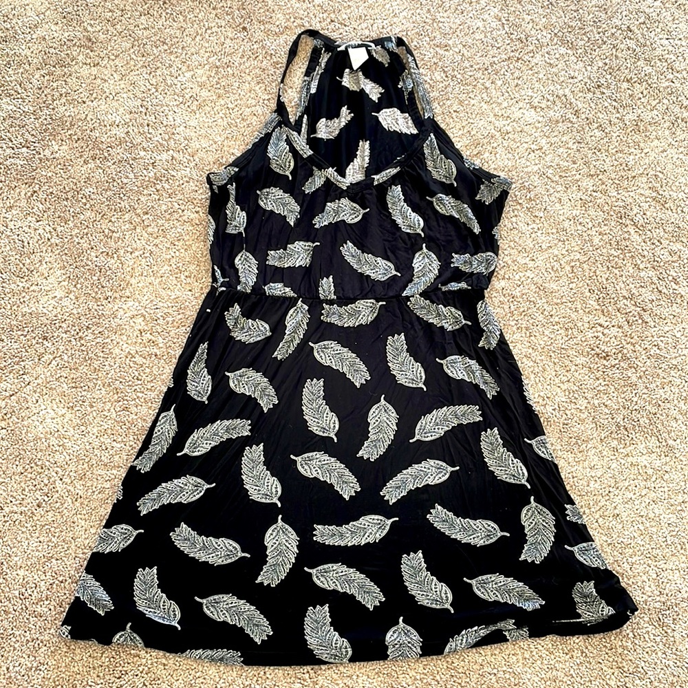 🪶H&M Black Racerback Casual Dress